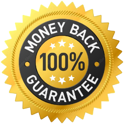 100% money-back guarantee